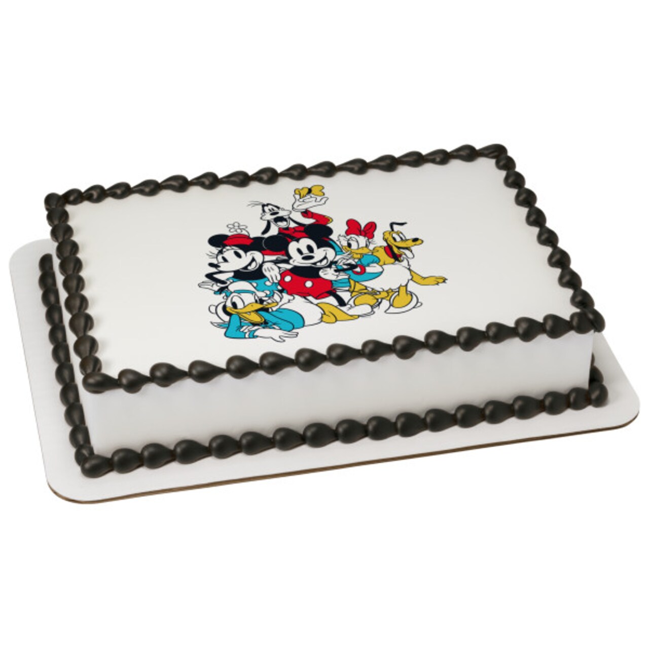 Mickey Mouse & Friends Sensational 6 Edible Cake Topper Image - 1/4 Sheet